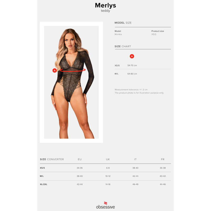 OBSESSIVE - MERLYS TEDDY M/L  