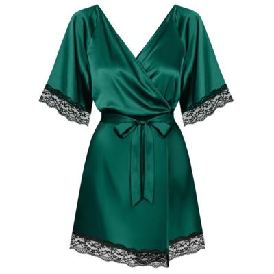 OBSESSIVE - SENSUELIA PEIGNOIR VERDE XXL 