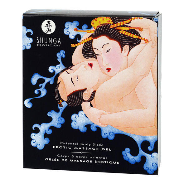 SHUNGA GEL DA MASSAGGIO EROTICO ORIENTAL BODY SLIDE FRUTAS EXOTICA  