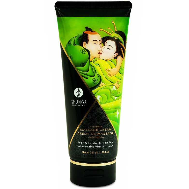 SHUNGA CREMA DA MASSAGGIO PERA KISSABLE E TÈ VERDE ESOTICO 200ML  