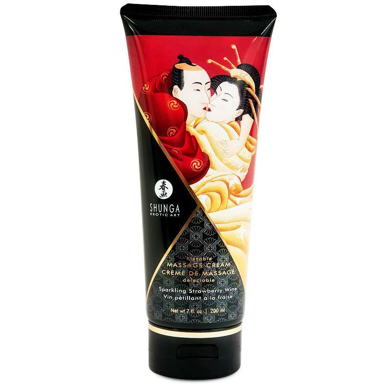 SHUNGA CREMA DA MASSAGGIO KISSABLE VINO FRAGOLA FRAGOLA 200 ML  