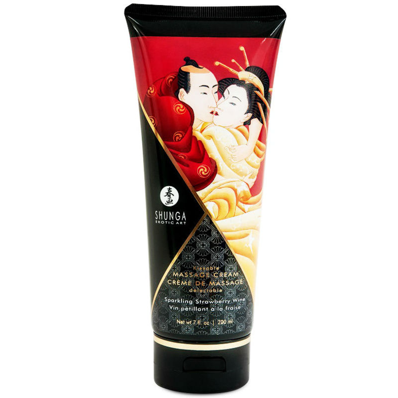 SHUNGA CREMA DA MASSAGGIO KISSABLE VINO FRAGOLA FRAGOLA 200 ML