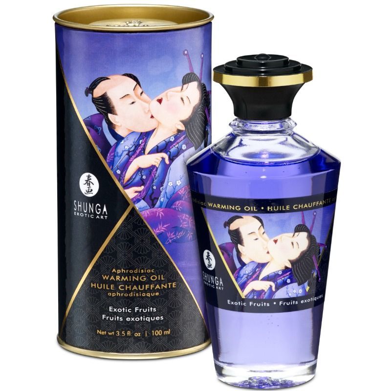 SHUNGA APHRODISIAC OLIO RISCALDANTE FRUTTI ESOTICI 100 ML