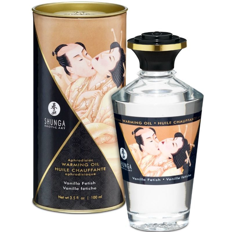 SHUNGA APHRODISIAC OLIO RISCALDANTE FETISH VANIGLIA 100 ML