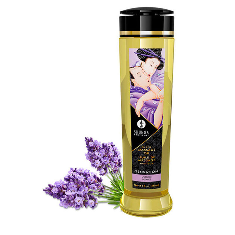 SENSAZIONE DI OLIO DA MASSAGGIO EROTICO SHUNGA