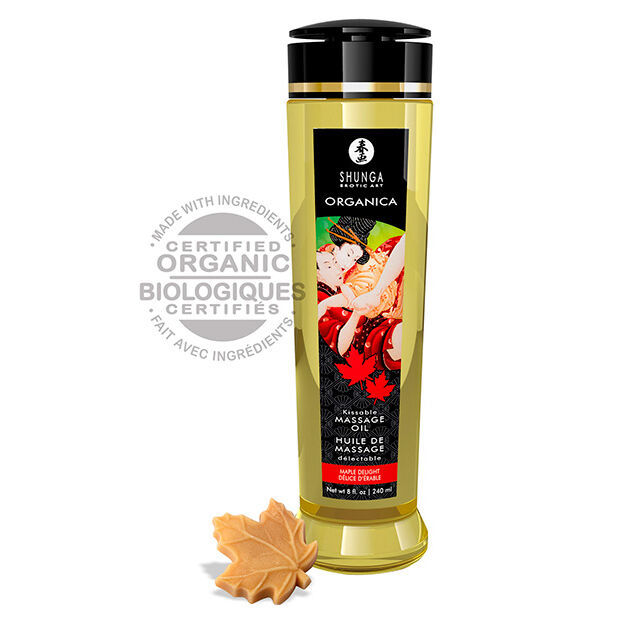 SHUNGA KISSABLE OLIO DA MASSAGGIO BIOLOGICO 240ML  