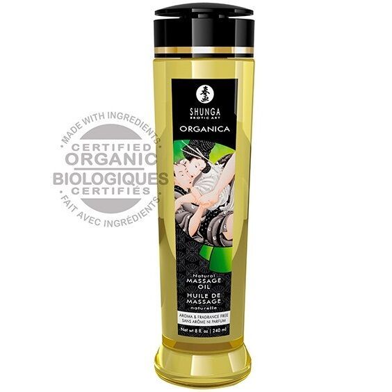 SHUNGA KISSABLE OLIO DA MASSAGGIO BIOLOGICO  