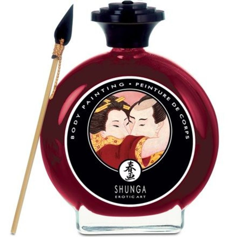 SHUNGA BODY PAINTING VINO FRAGOLA FRAGOLA