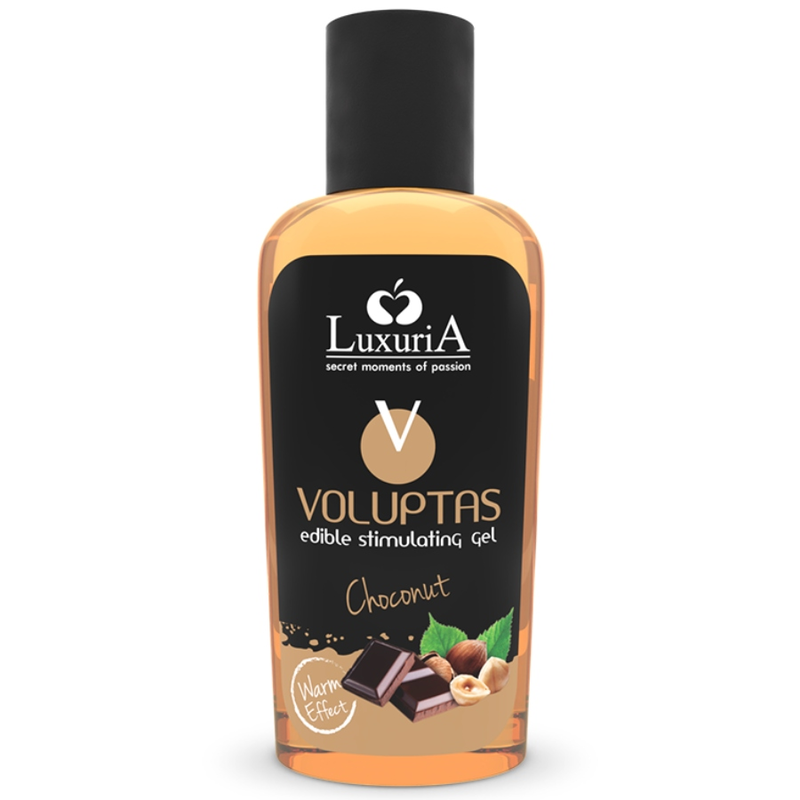 LUXURIA VOLUPTAS GEL DA MASSAGGIO COMMESTIBILE EFFETTO RISCALDANTE - CIOCCOLATO 100 ML