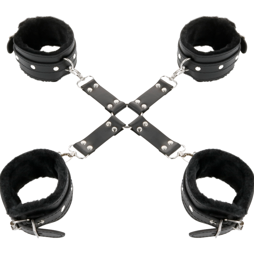 DARKNESS HOGTIE SET BLACK  