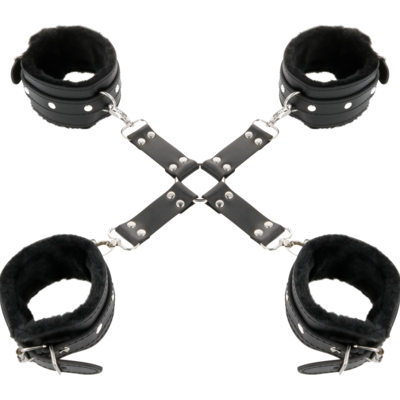 DARKNESS HOGTIE SET BLACK 