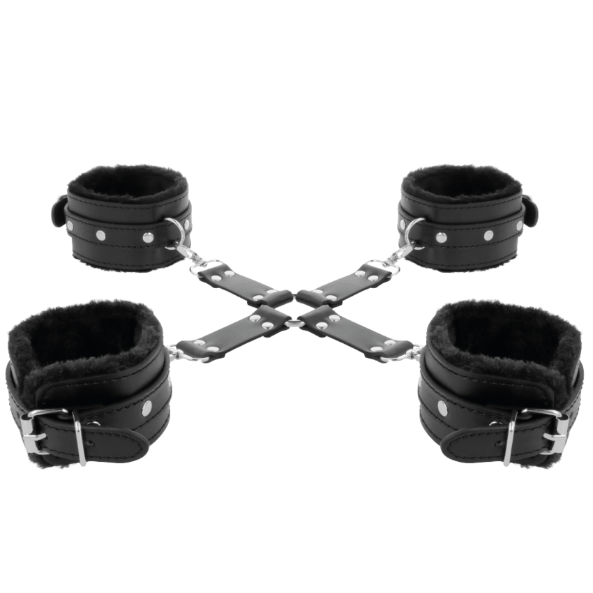 DARKNESS HOGTIE SET BLACK  