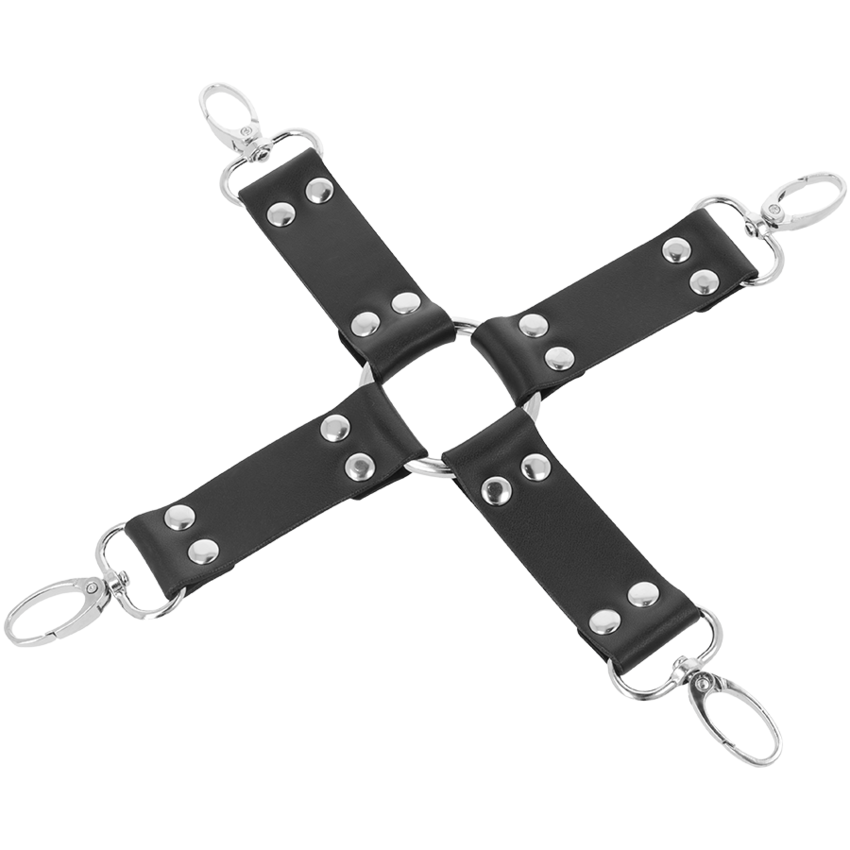 DARKNESS HOGTIE SET BLACK  