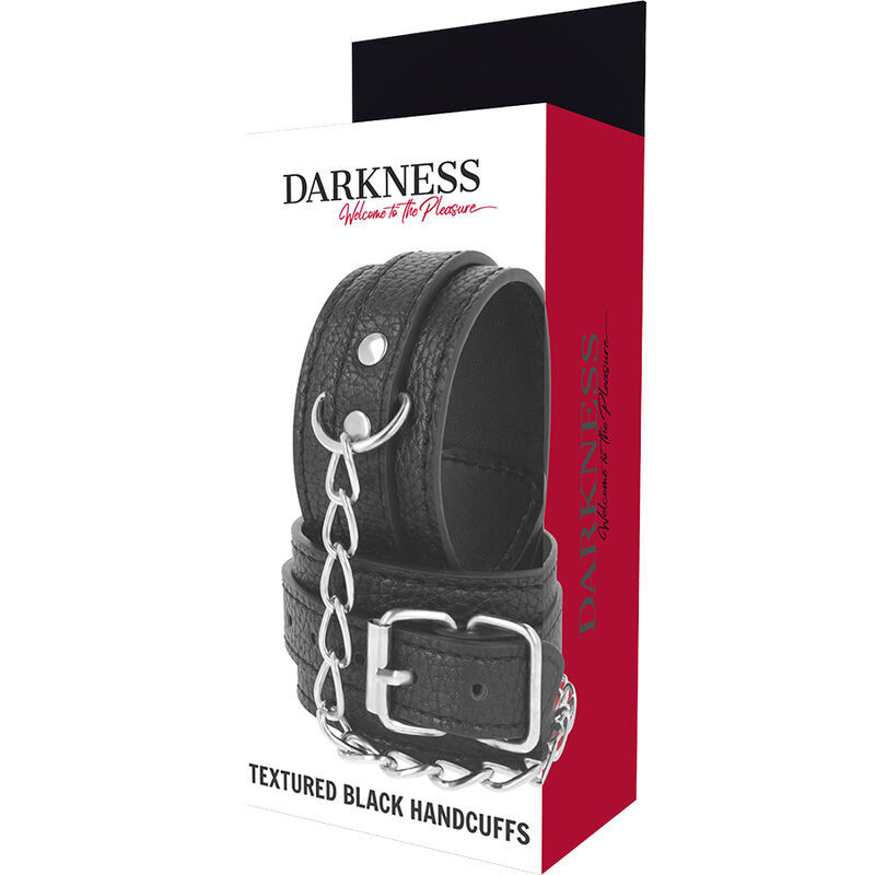 DARKNESS WRIST CUFFS BLACK  