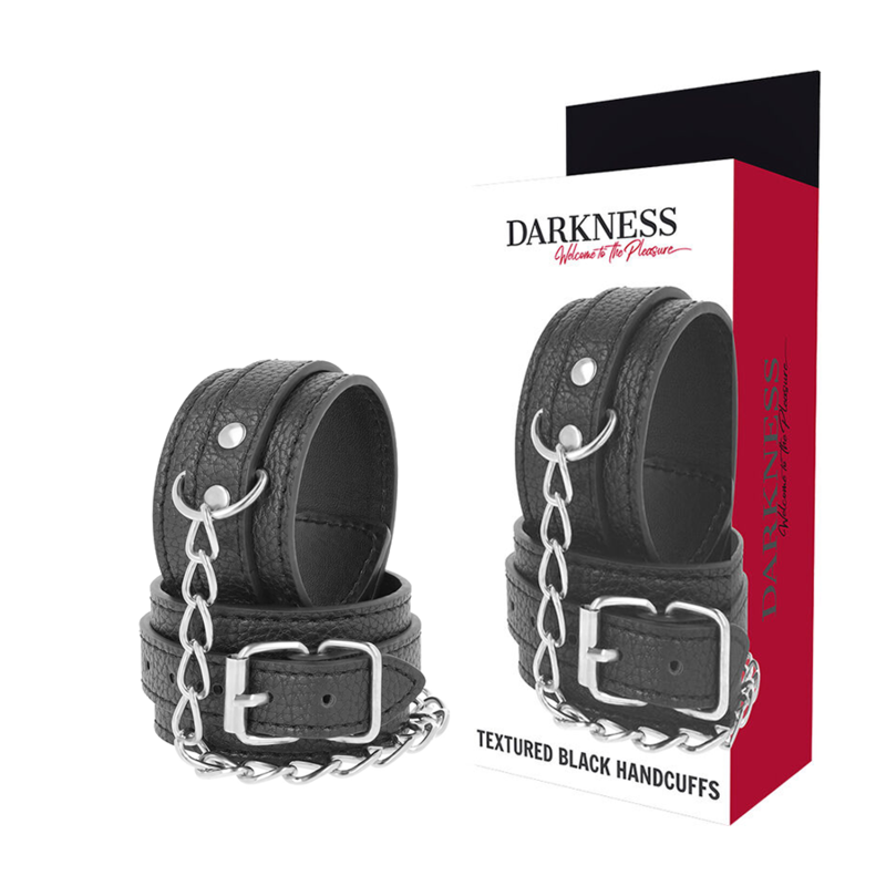 DARKNESS WRIST CUFFS BLACK  