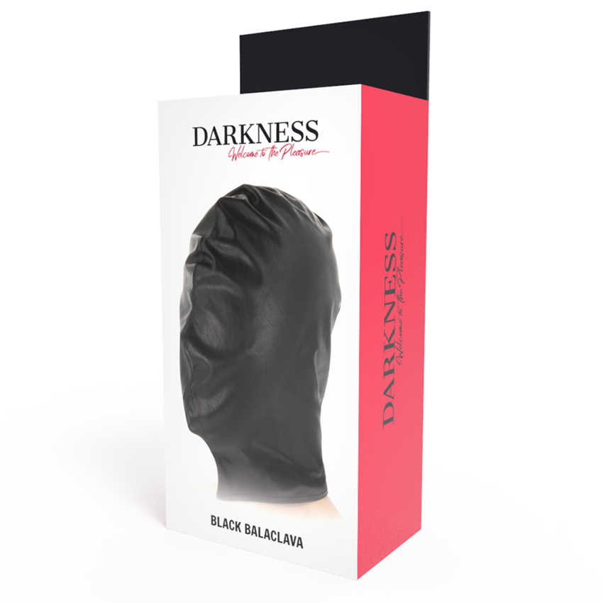 MASCHERA SOTTOMISSIONE DARKNESS BLACK  