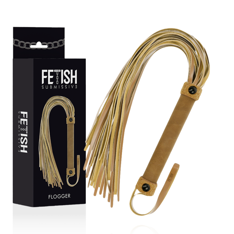 FETISH SUBMISSIVE FLOGGER PELLE VEGANA