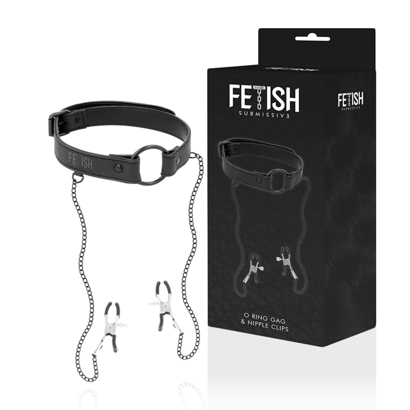 FETISH SUBMISSIVE COLLARE PINZE CAPEZZOLI  