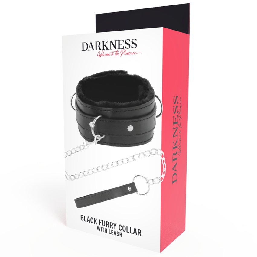 DARKNESS PADDED METAL LOCKING POSTURE COLLAR  