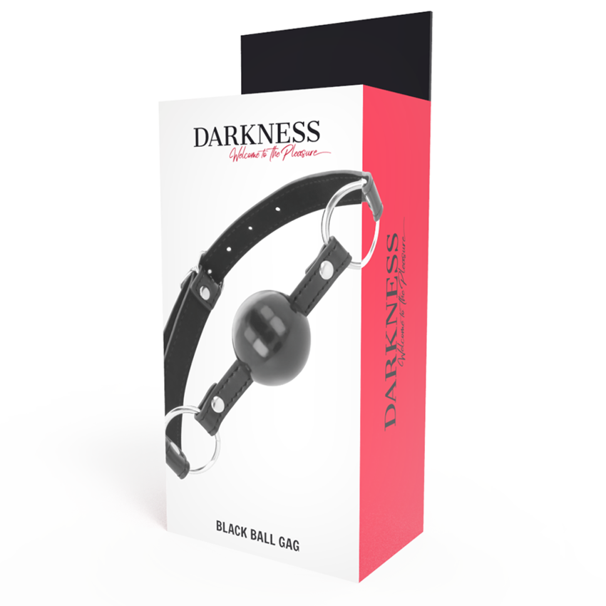 DARKNESS BALL GAG NERO  