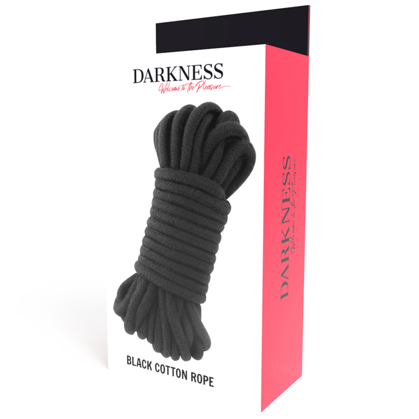 DARKNESS KINBAKU ROPE 10 M - BLACK  