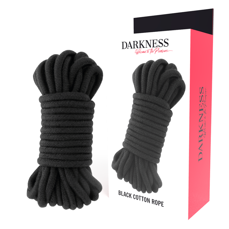 DARKNESS KINBAKU ROPE 10 M - BLACK  