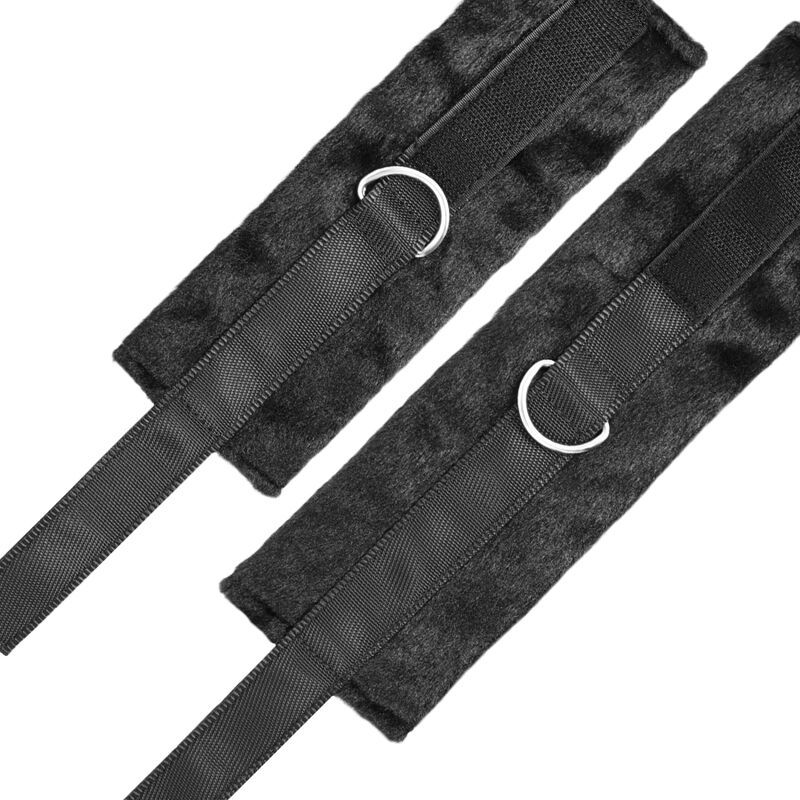 DARKNESS INTERLACE OVER AND UNDER BED RESTRAINT SET  