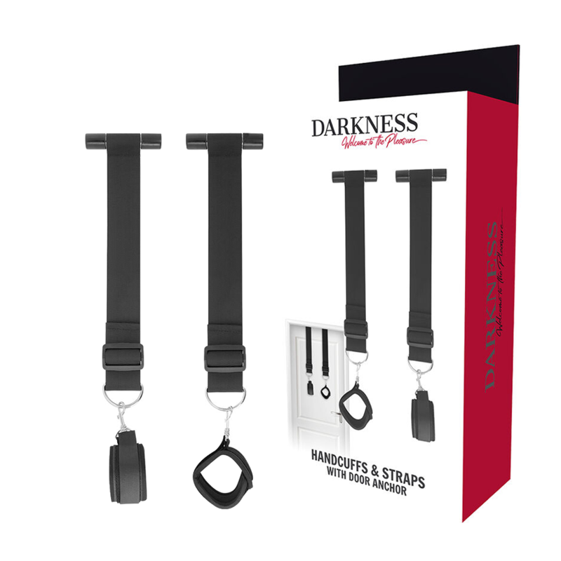 DARKNESS  BONDAGE DOOR CUFFS  