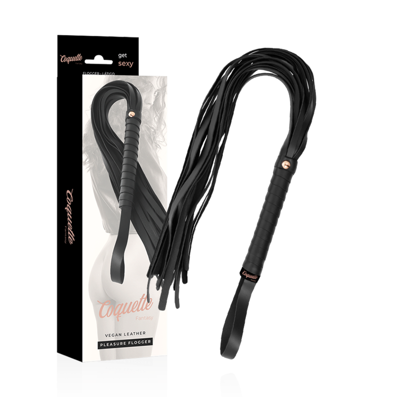 COQUETTE CHIC DESIRE FLOGGER IN PELLE VEGAN FANTASY  