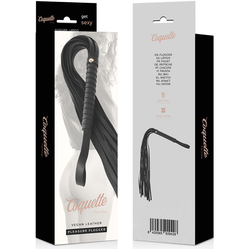 COQUETTE CHIC DESIRE FLOGGER IN PELLE VEGAN FANTASY  