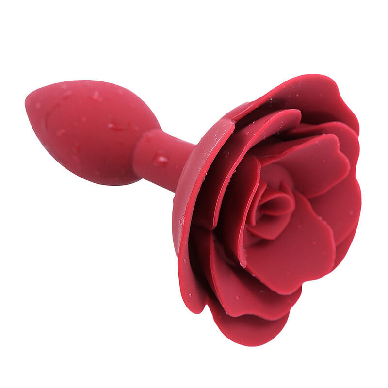 TAPPO ANALE IN SILICONE OHMAMA FETISH ROSE - ROSSO