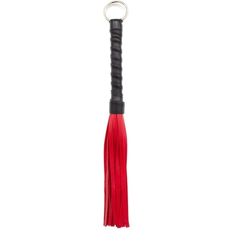 OHMAMA FETISH MINI SIMPLY FLOGGER - ROSSO