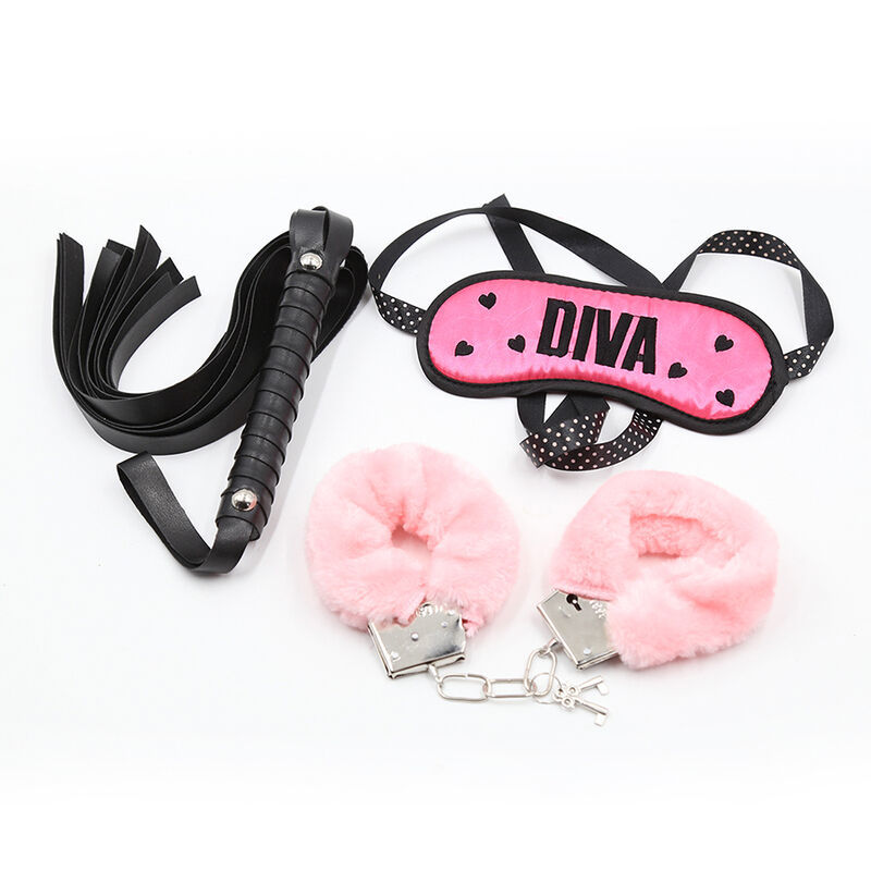 OHMAMA FETISH SET BONDAGE ESPOSAS LATIGO Y ANTIFAZ