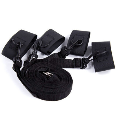 OHMAMA FETISH NYLON VELCRO BED BONDAGE RESINTS 