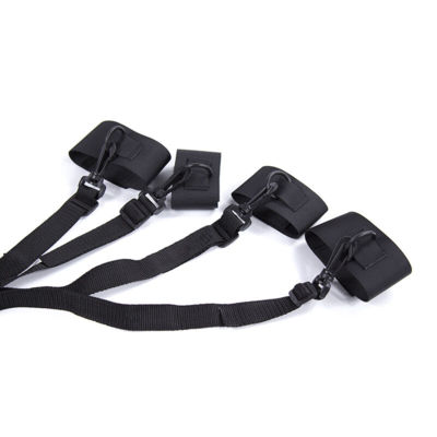 OHMAMA FETISH NYLON VELCRO BED BONDAGE RESINTS 