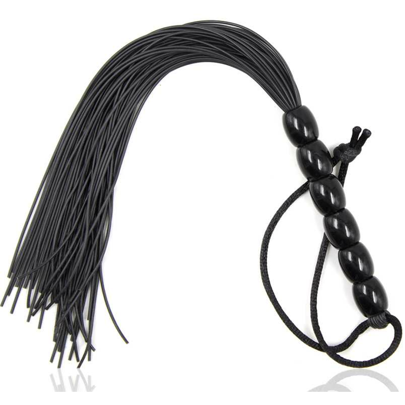 FLOGGER OHMAMA FETISH CON MANICO IN SILICONE NERVATO   