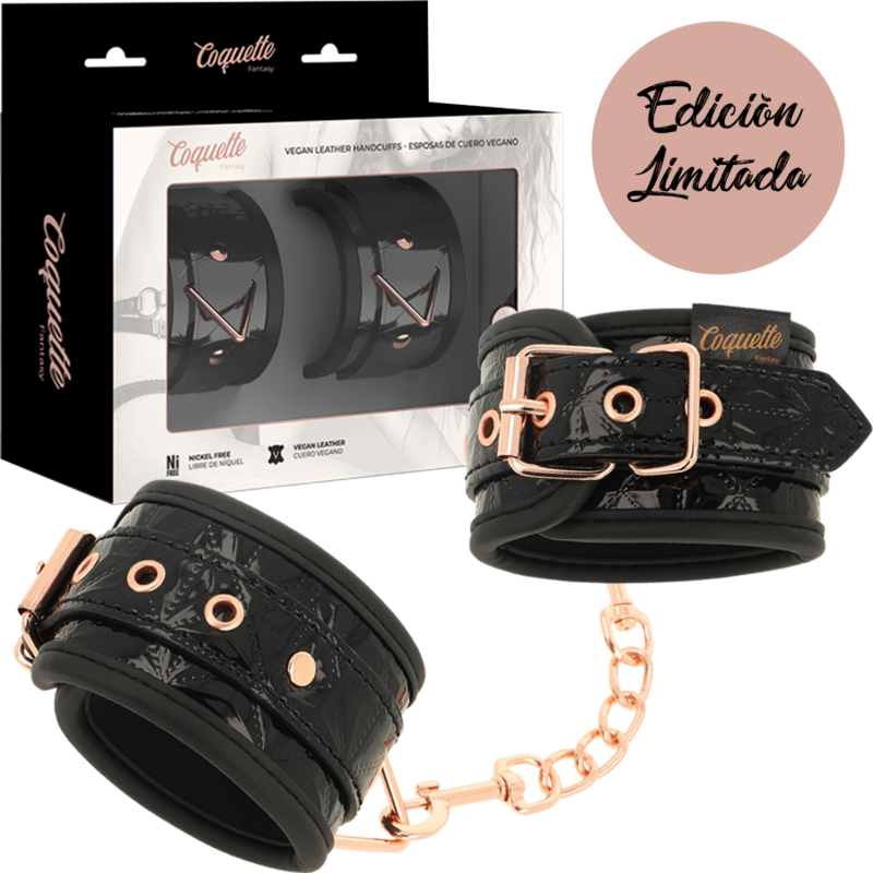 COQUETTE - BLACK EDITION ESPOSAS PARA MANOS CON FORRO DE NEOPRENO  