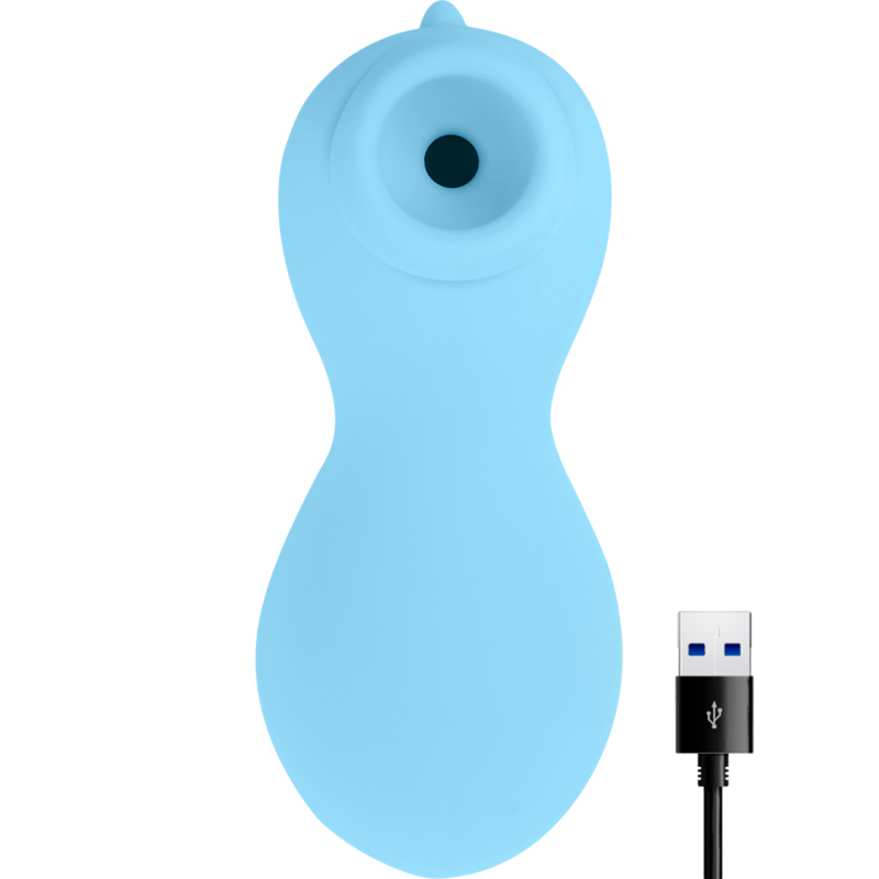 OHMAMA CLITORAL STIMULATOR - DRAGON BLUE  