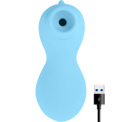 OHMAMA CLITORAL STIMULATOR - DRAGON BLUE 