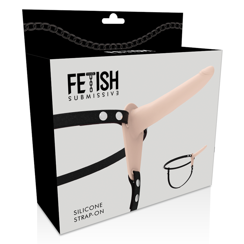 FETISH SUBMISSIVE HARNESS SILICONE FLESH 15CM  