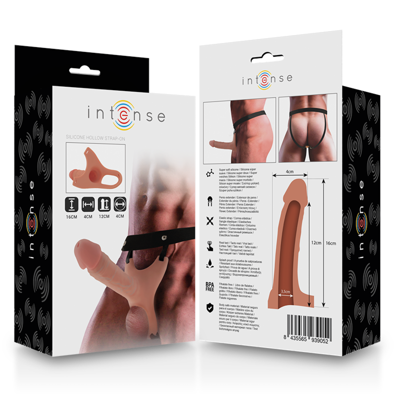 INTENSE - EXTENDER CAVO IN SILICONE CON CINTURINO 16 X 3,5 CM  