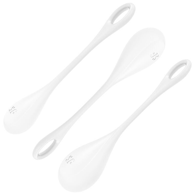 SET ALLENAMENTO SATISFYER YONI POWER 1 - BIANCO  