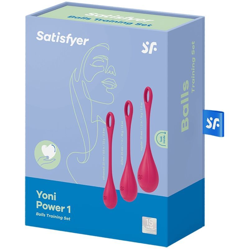 SET ALLENAMENTO SODDISFATTO YONI POWER 1 - ROSSO  