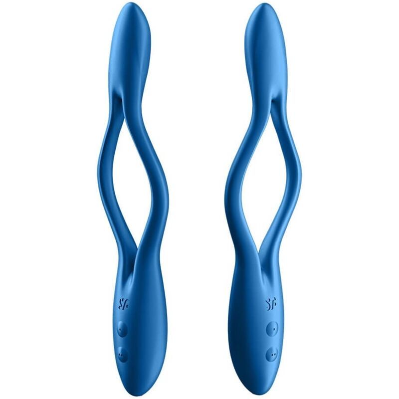 GIOCO ELASTICO SATISFYER MULTI VIBRATORE - BLU  