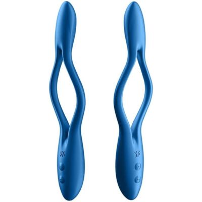 GIOCO ELASTICO SATISFYER MULTI VIBRATORE - BLU 