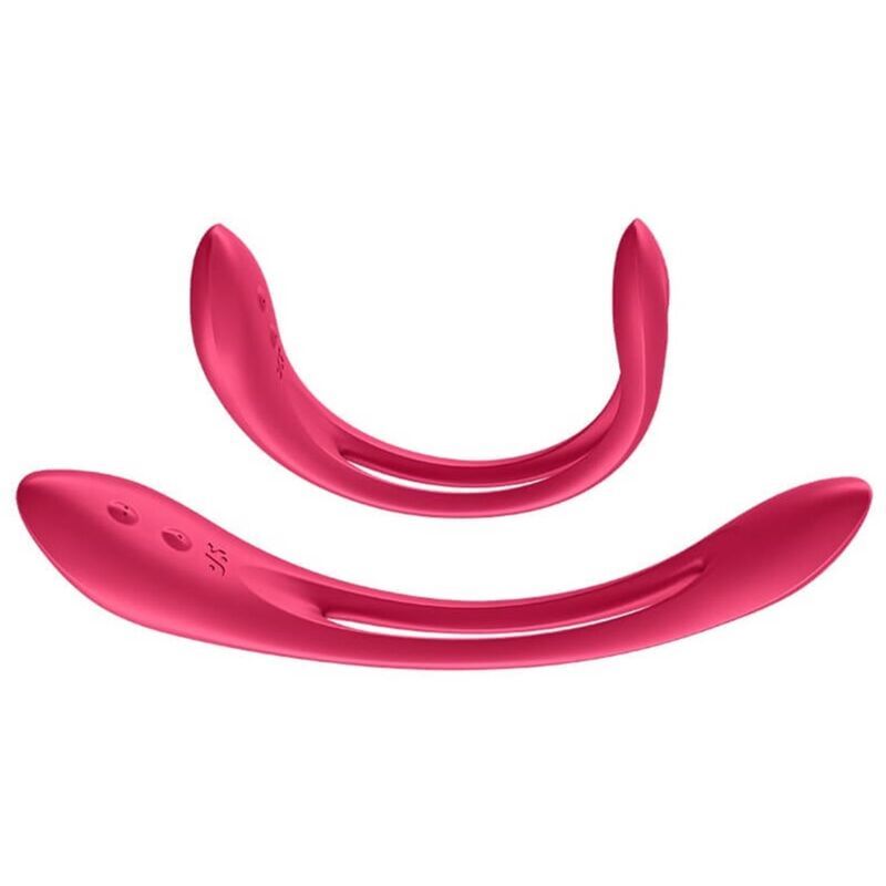 SATISFYER ELASTIC JOY MULTI VIBRATORE - ROSSO  