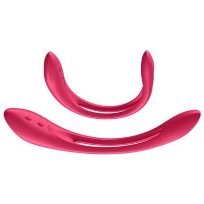 SATISFYER ELASTIC JOY MULTI VIBRATORE - ROSSO 