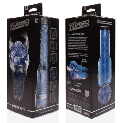 FLESHLIGHT MASTURBATURE TURBO CORE BLU GHIACCIO 