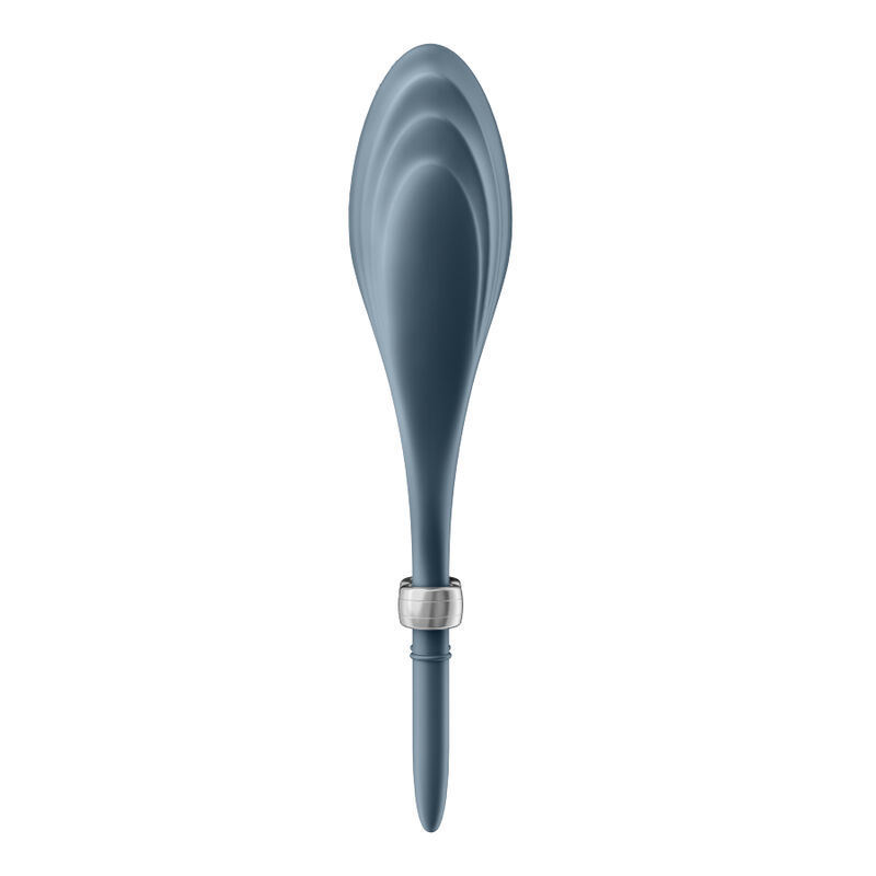 VIBRATORE AD ANELLO SATISFYER DUELIST - GRIGIO  