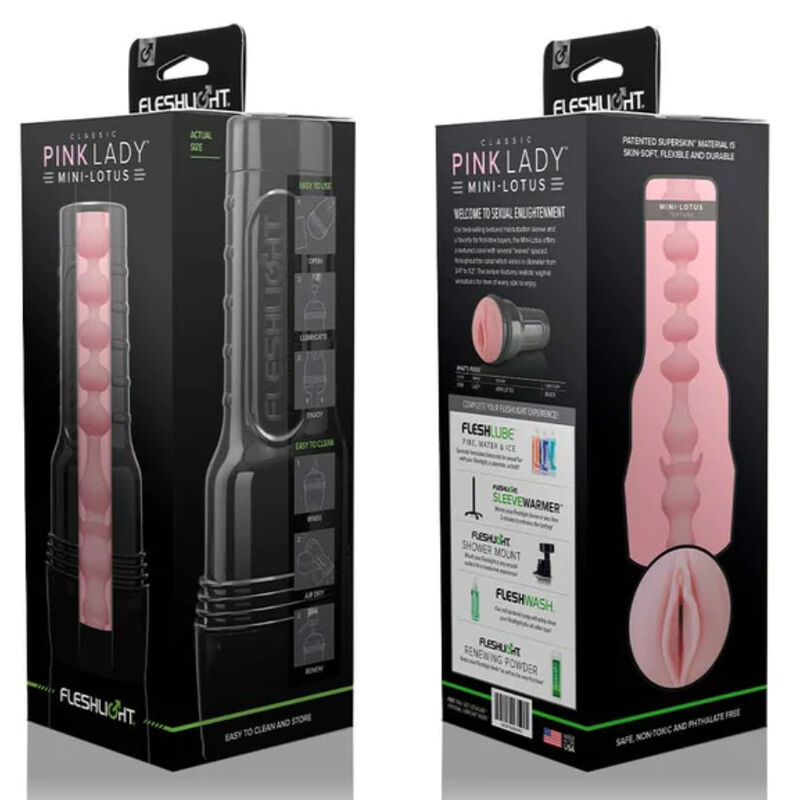 FLESHLIGHT PINK LADY MINI-LOTUS STROKER  